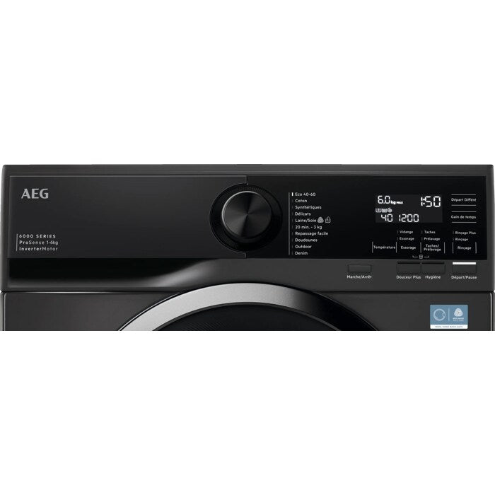 Lave-linge hublot Slim Pose-libre Série 6000 Prosense® 6 kg AEG LSR6E6264XA