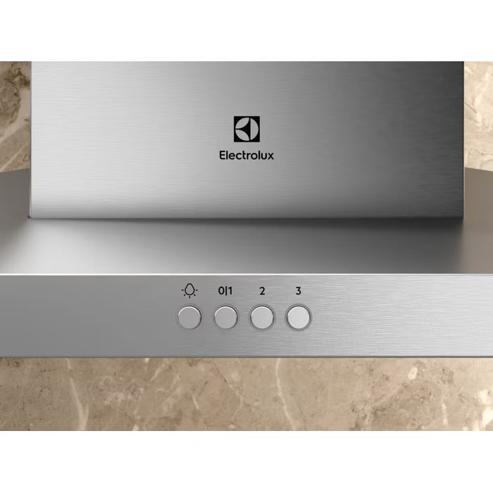 Hotte décorative murale 90 cm Série 500 ExtractionTech ELECTROLUX LFC519X