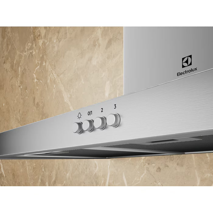 Hotte décorative murale 60 cm Série 500 ExtractionTech ELECTROLUX LFC516X