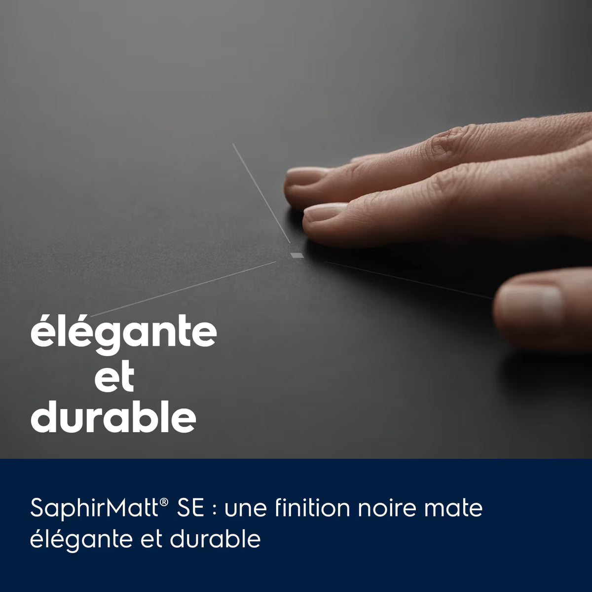 Plaque Induction SaphirMatt® SE; 3 foyers Bridge ELECTROLUX EIV73342IT