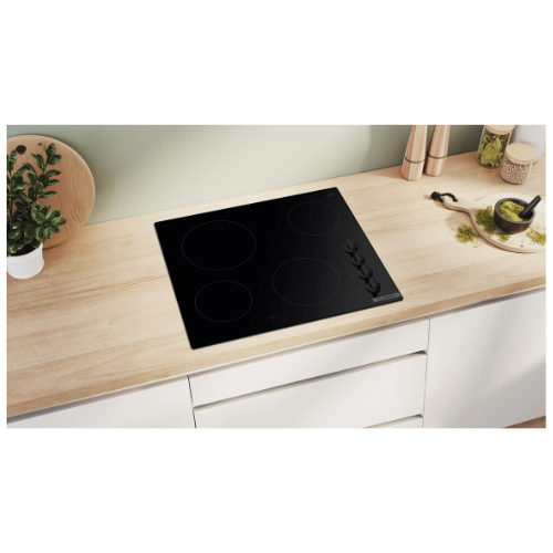 Série 2, Table électrique, 60 cm, Noir, sans cadre BOSCH PKE611CA8E - vue 3