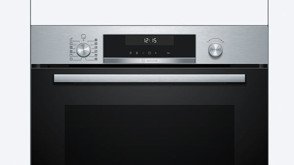 Série 6, Four encastrable, 60 x 60 cm, Inox BOSCH HBG578ES7