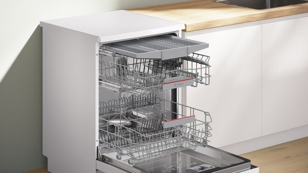 Série 6, Lave-vaisselle pose-libre, 60 cm, Blanc BOSCH SMS6YCW15E