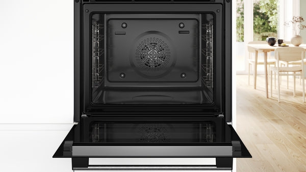Série 4, Four encastrable, 60 x 60 cm, Inox BOSCH HBA572BS3F