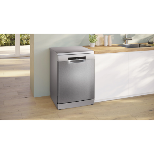 Série 6, Lave-vaisselle pose-libre, 60 cm, Acier brossé anti-traces BOSCH SMS6ZCI11F - vue 2