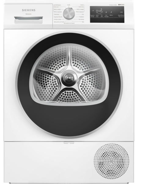 iQ300, Sèche-linge pompe à chaleur, 8 kg SIEMENS WT45H00SFR