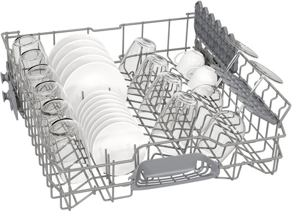 Série 2, Lave-vaisselle sous plan, 60 cm, Acier brossé anti-traces BOSCH SMU2ITI68E