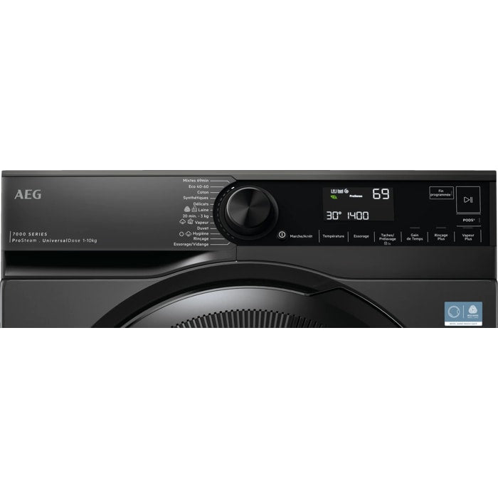 Lave-linge hublot Pose-libre Série 7000 10 kg AEG LFR7A104DSV
