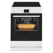 Cuisinière Vitrocéramique 4 foyers 60x60 SurroundCook® ELECTROLUX LKR64890BW