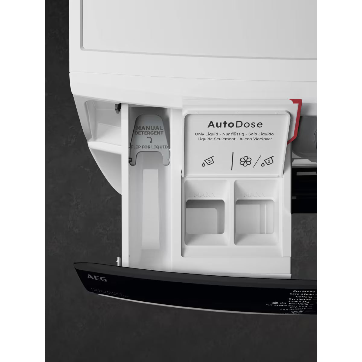 Lave-linge hublot Pose-libre Série 6000 Prosense® 9 kg AEG LFE6EG94AD