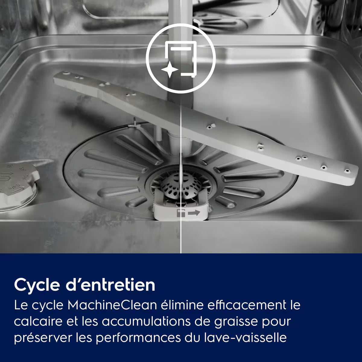 Lave-vaisselle Tout Intégrable 60 cm AirDry 13 couverts ELECTROLUX E52LE120S