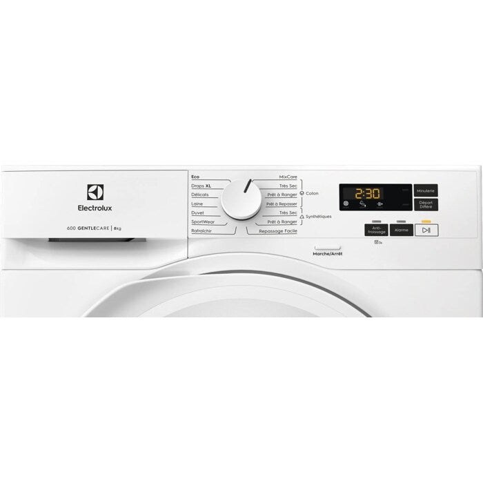 Sèche-linge Pompe à chaleur GentleCare 600 8 ELECTROLUX EWHI6183CO