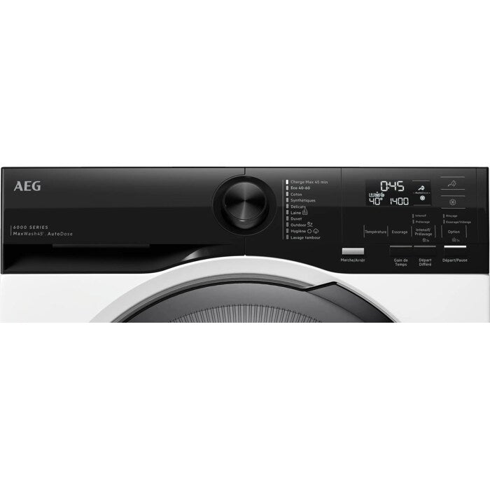 Lave-linge hublot Pose-libre Série 6000 Prosense® 9 kg AEG LFE6EG94AD