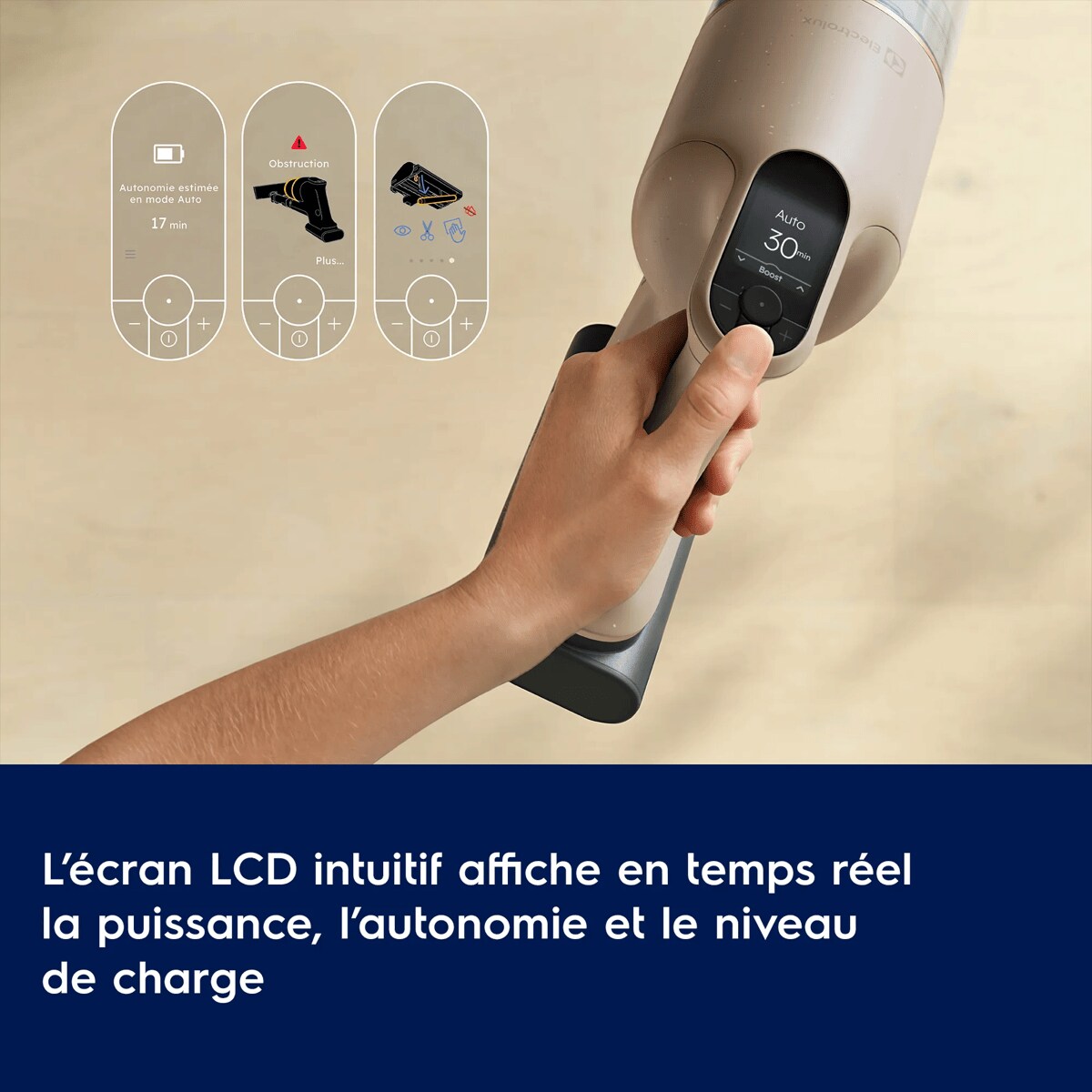 Aspirateur balai sans fil Electrolux 900 EP91UB21ES