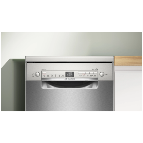 Série 2, Lave-vaisselle pose-libre, 45 cm, Acier inox. coloré, laqué BOSCH SPS2HKI58E - vue 2
