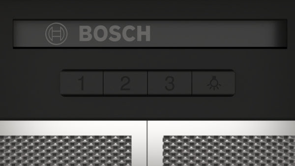 Série 2, Hotte design intégré, 60 cm, Noir mat BOSCH DBB63BC60