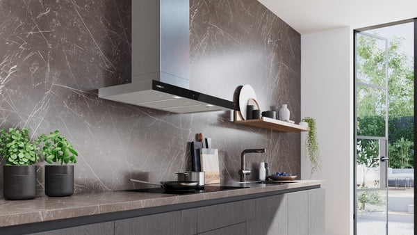 iQ500, Hotte murale, 90 cm, Couleur inox SIEMENS LC97BDN30