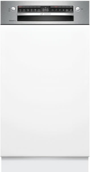 Série 4, Lave-vaisselle encastrable avec bandeau, 45 cm, Acier brossé BOSCH SPI4HMS13E