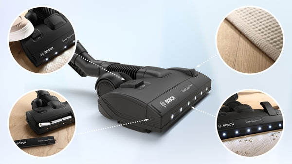 Série 6, Aspirateur avec sac, ProSilence, Blanc BOSCH BGB6SIL0L