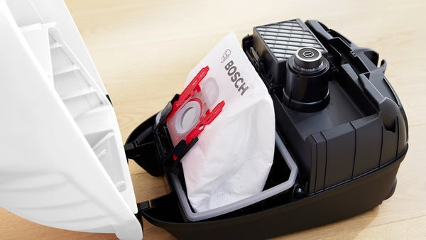 Série 6, Aspirateur avec sac, ProSilence, Blanc BOSCH BGB6SIL0L