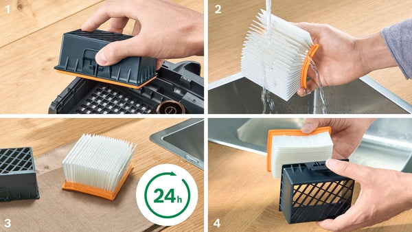 Série 6, Aspirateur avec sac, ProSilence, Blanc BOSCH BGB6SIL0L