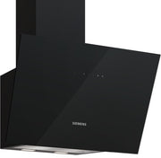iQ500, Hotte murale, 60 cm,  Noir avec finition en verre, SIEMENS LC67KCN61