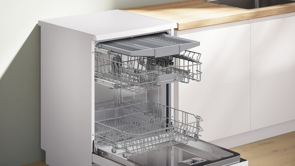 Série 2, Lave-vaisselle pose-libre, 60 cm, Blanc BOSCH SMS2IVW67E