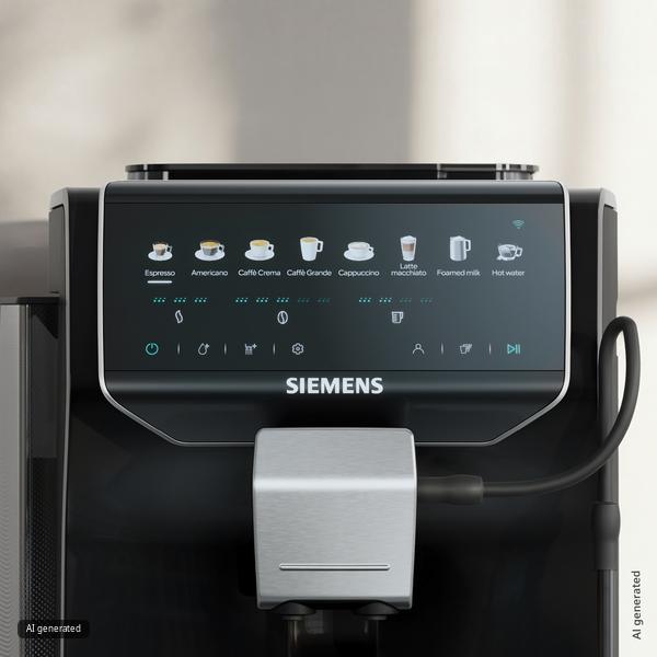 Machine à café tout-automatique, EQ500 iAroma, Noir lustré SIEMENS TP553E07