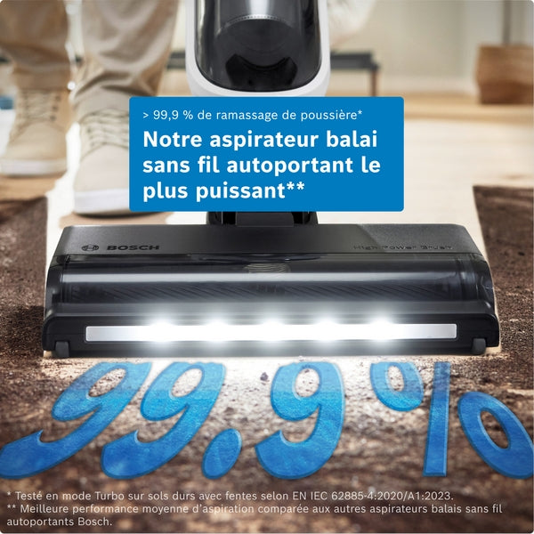 Série 4, Aspirateur rechargeable, Flexxo 28 Vmax, Blanc BOSCH BHH4WM28