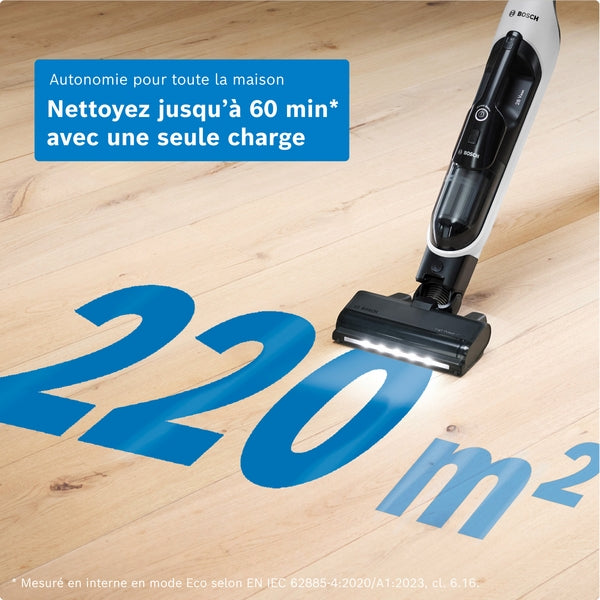 Série 4, Aspirateur rechargeable, Flexxo 28 Vmax, Blanc BOSCH BHH4WM28