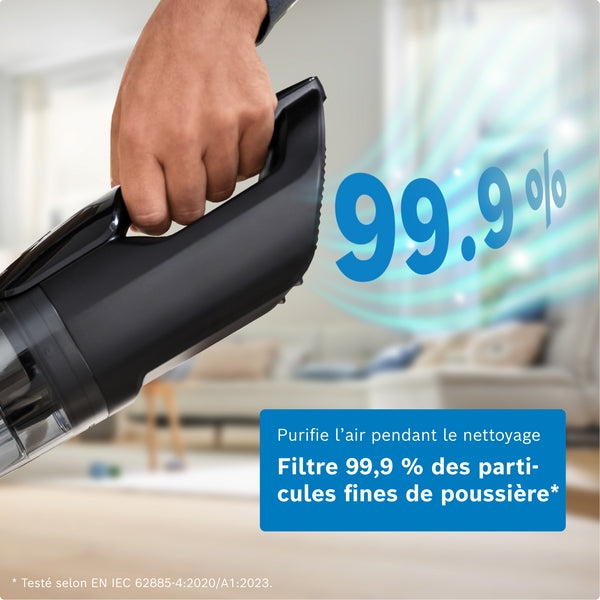 Série 4, Aspirateur rechargeable, Flexxo 28 Vmax, Blanc BOSCH BHH4WM28