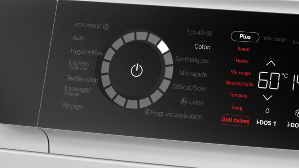 Série 8, Machine à laver hublot, 10 kg, max. 1400 tr/min BOSCH WGB254A2FR