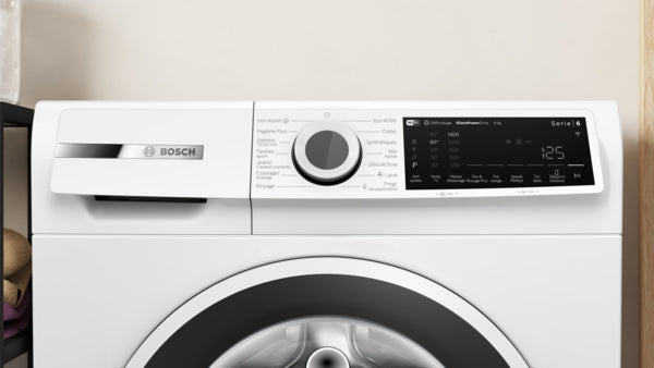 Série 6, Machine à laver hublot, 8 kg, max. 1400 tr/min BOSCH WGJ23407FR