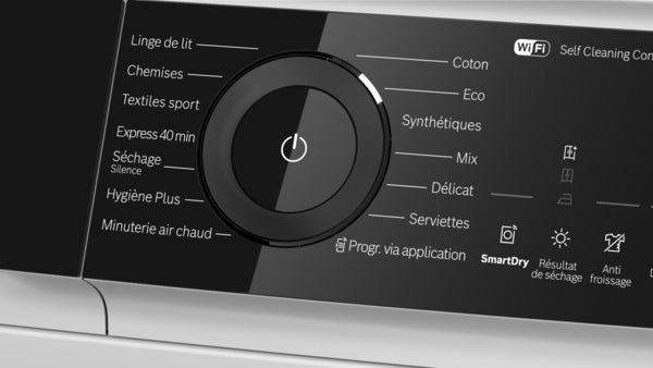 Série 6, Sèche-linge pompe à chaleur, 9 kg BOSCH WQN246D0FR
