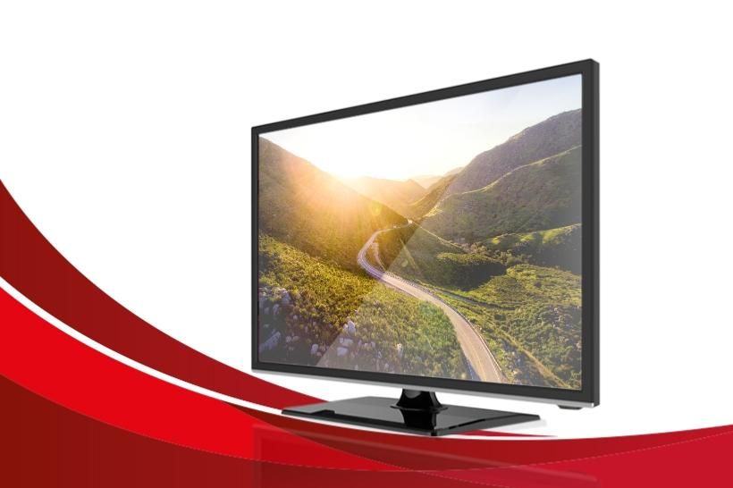 Télévision mobile Combi DVD 12/24 V 47 Cm Mobile TV Silverline19DVD