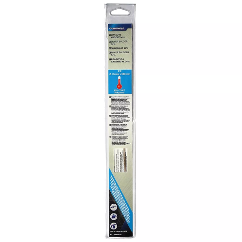 2 Baguettes + Flux Brasure Argent 34% - LxØ 350x1.5mm Campingaz - 2196991