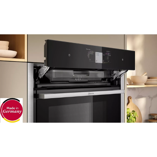 N 90, Four intégrable avec fonction vapeur, 60 x 60 cm, Inox NEFF B64VT73N0 - vue 2