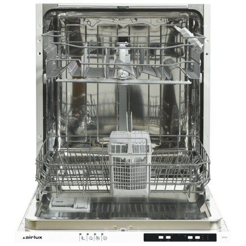 Lave-vaisselle 60 cm Tout intégrable Tranche blanche Airlux ADI422 - vue 2