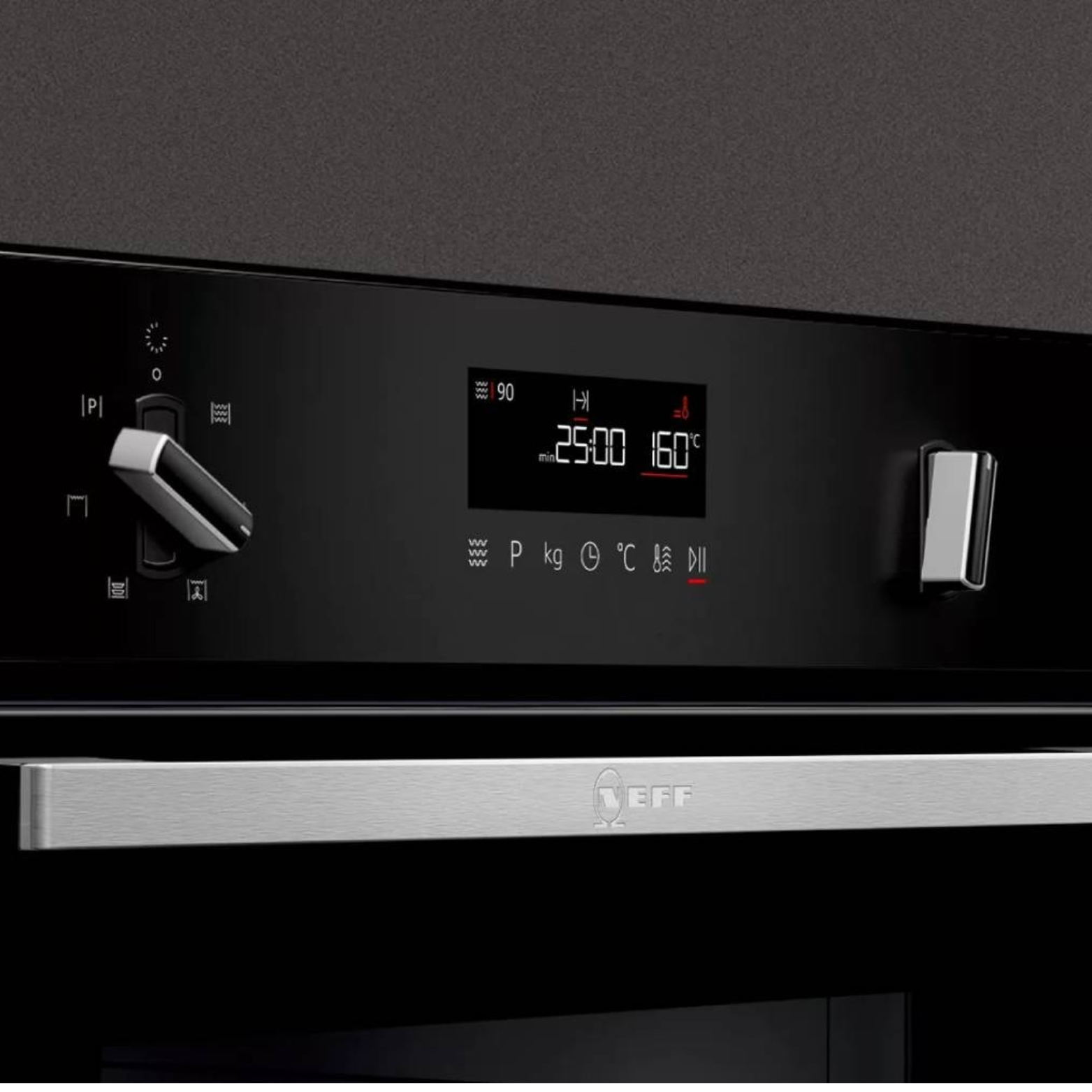 Four intégrable compact avec fonction micro-ondes inox Neff C1AMG84N0 - vue 3