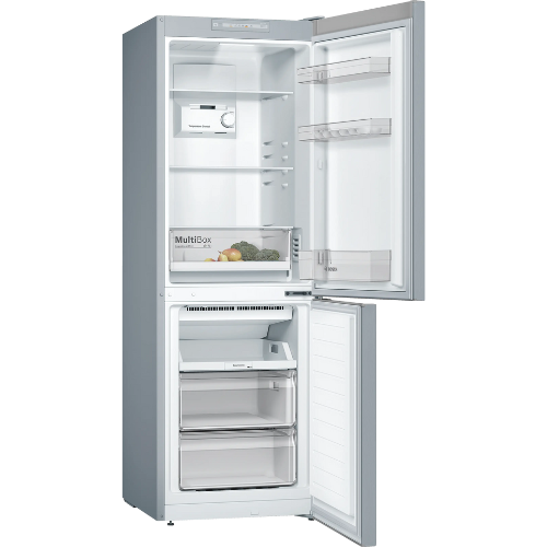 Réfrigérateur combiné pose-libre inox Bosch KGN33NLEB - vue 2