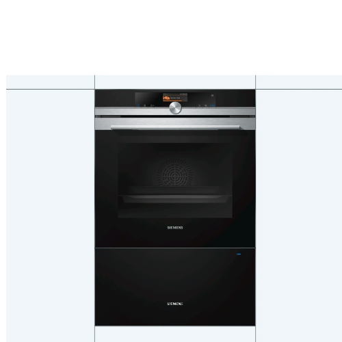 Tiroir chauffant 29cm Inox SIEMENS BI630DNS1 - vue 5