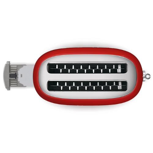 Toaster 4 tranches Smeg TSF02-Rouge - vue 2