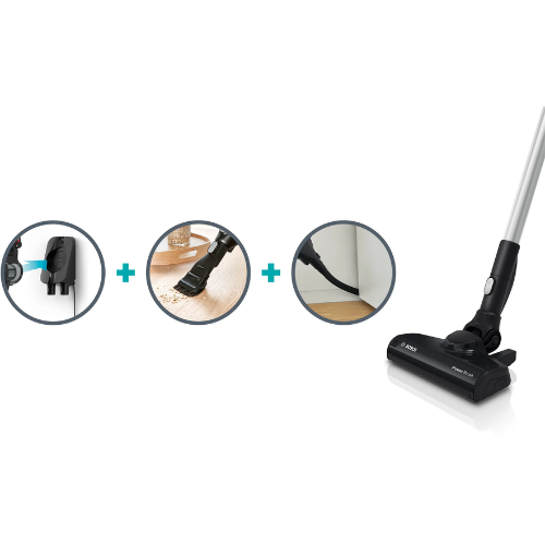 Série 6, Aspirateur rechargeable, Unlimited, Noir BOSCH BBS611BSC - vue 2