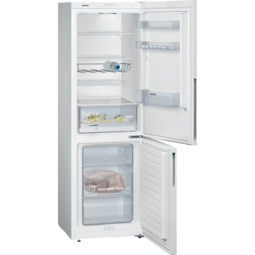 iQ300, Réfrigérateur combiné pose-libre, 186 x 60 cm, Blanc SIEMENS KG36VVWEA - vue 2