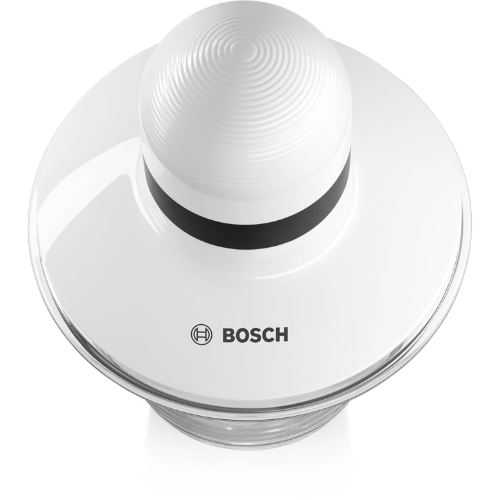 Mini hachoir, 400 W, Blanc, Anthracite BOSCH MMR08A1 - vue 2