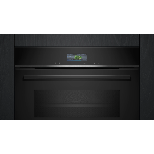 iQ700, Four intégrable compact avec fonction micro-ondes, 60 x 45 cm, Noir SIEMENS CM724G1B1 - vue 10