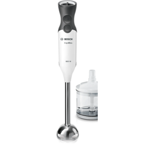 Mixeur plongeant, ErgoMixx, 800 W, Blanc, Anthracite BOSCH MS6CA4150 - vue 2