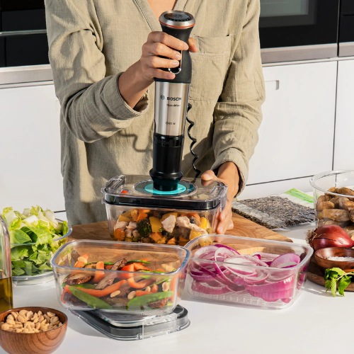 Mixeur plongeant, MaxoMixx, 1000 W, Inox BOSCH MS8CM61V5 - vue 2