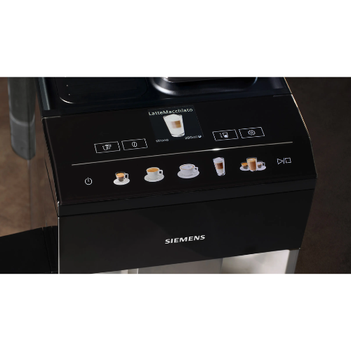 Machine à café tout-automatique, EQ500 integral, Argent naturel, Noir lustré, Réservoir d'eau SIEMENS TQ513R01 - vue 2