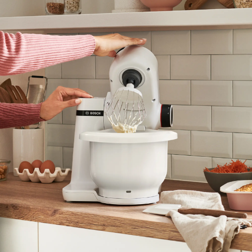 Série 2, Robot pâtissier, MUM, 700 W, Blanc, blanc BOSCH MUMS2AW00 - vue 2